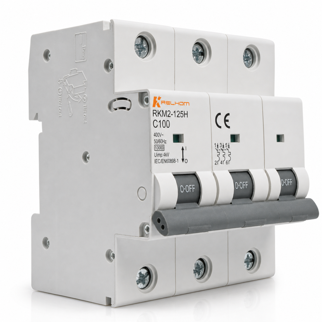 BREAKERS RIEL DIN (MCB) RKM2 10kA - 3 POLOS